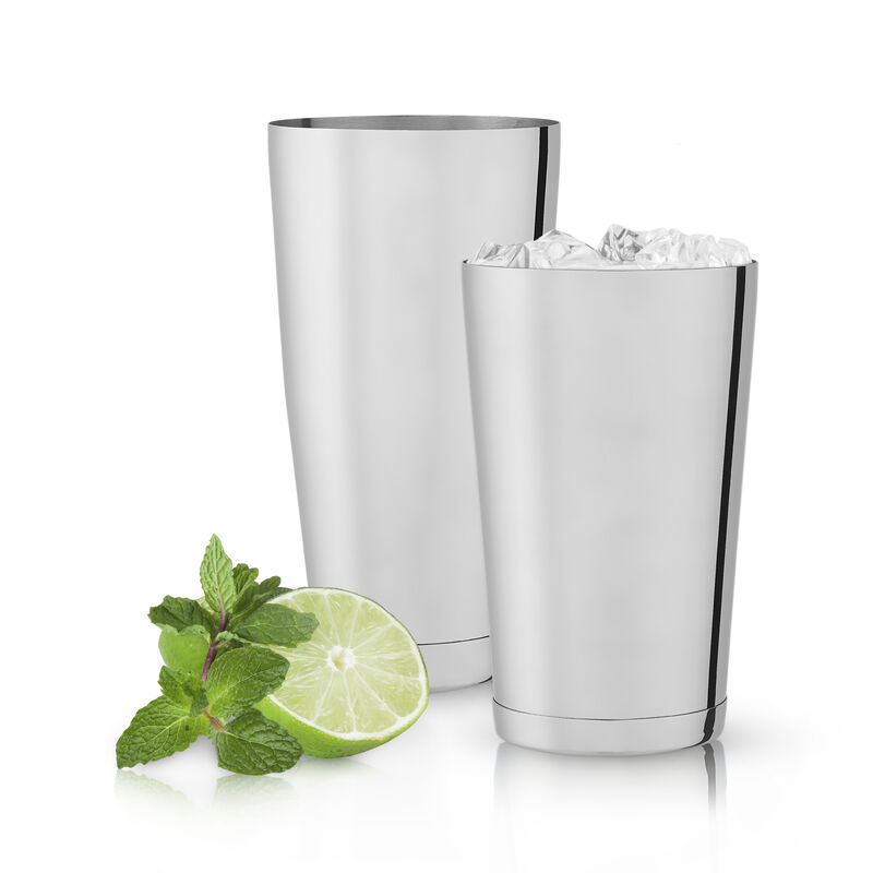 Stainless Steel Boston Shaker Tin Set
