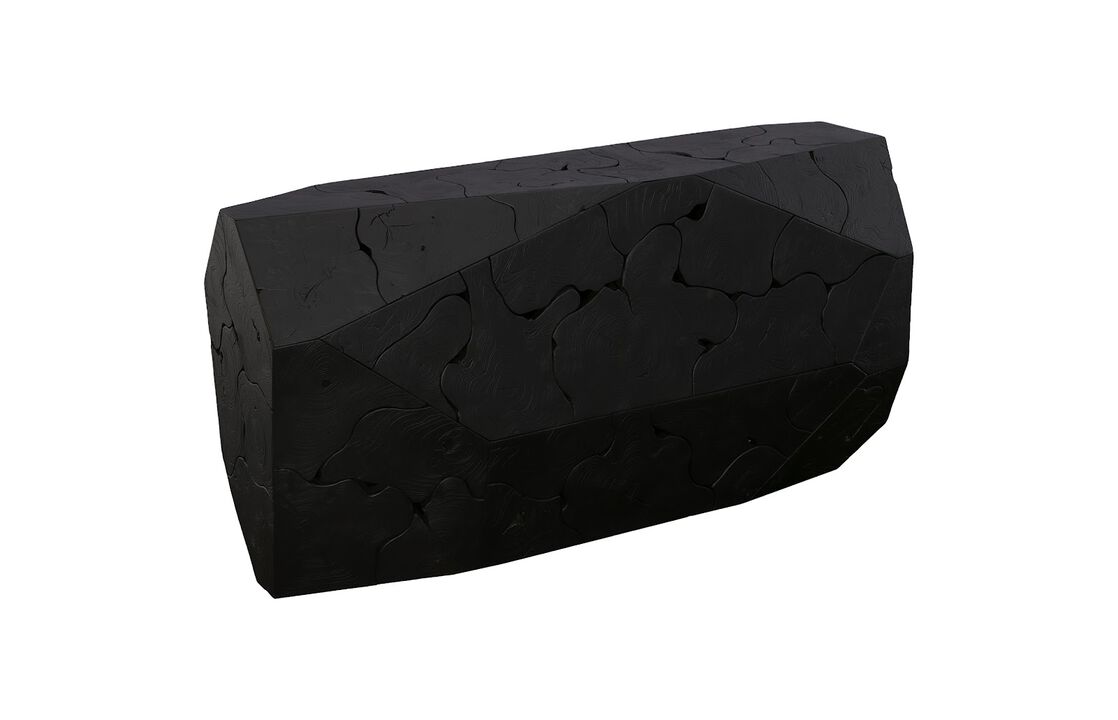 Prism Black Console Table