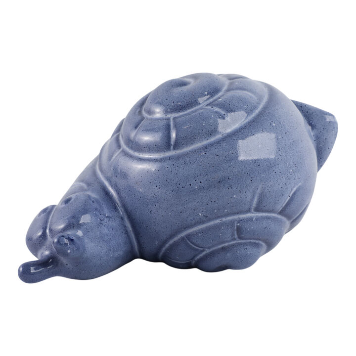 8" Garden Snail Reactive Finish,