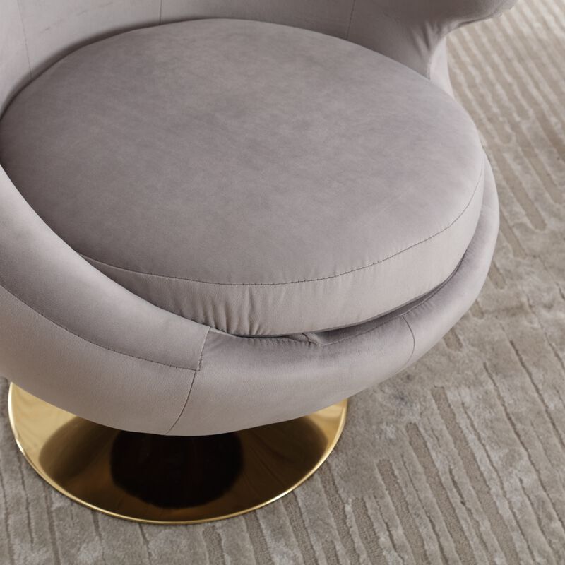 360 Degree Swivel Cuddle Chairs, Round Armchairs for Home & Office