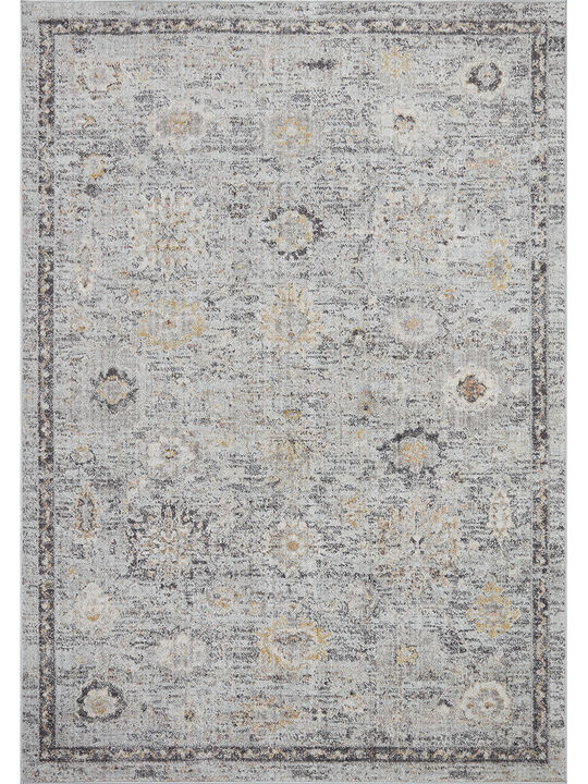 Monroe MON04 Sky/Gold 7'10" x 10' Rug