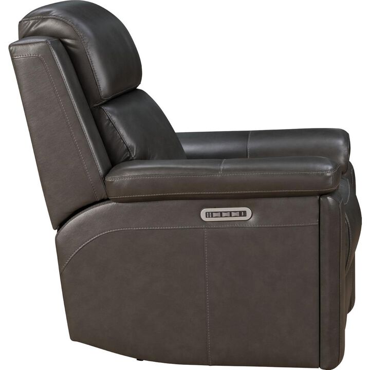 Barcalounger Leon Power Recliner w/Power Head Rest, Power Lumbar, Heat & Massage