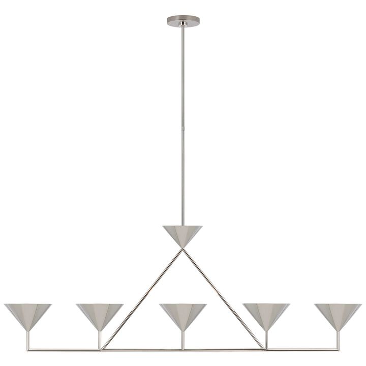 Orsay XL 5-Light Linear Chndlr