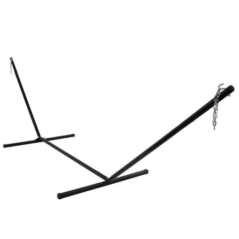 Sunnydaze Powder-Coated Steel Beam Construction Hammock Stand