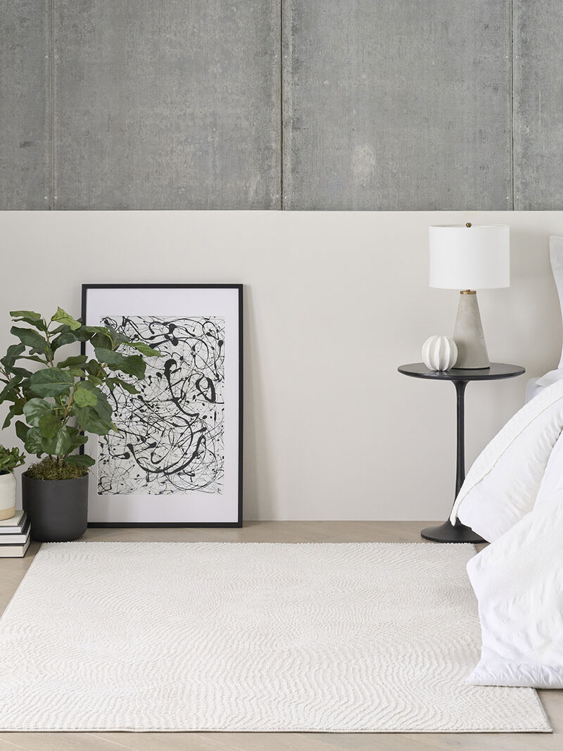 Central Park West CEP01 Ivory 6' x 9' Rug