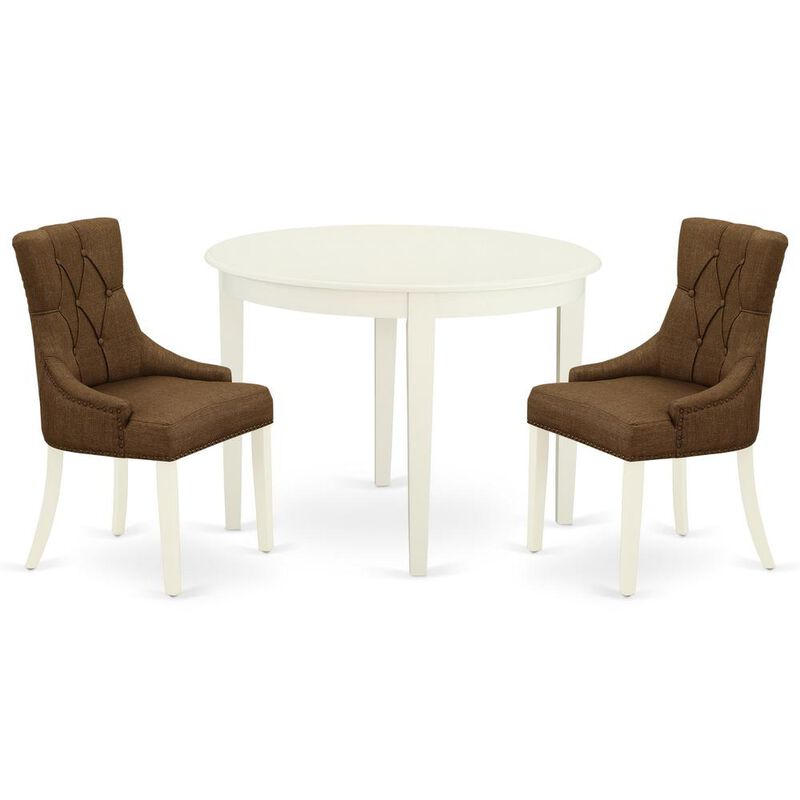 Dining Room Set Linen White