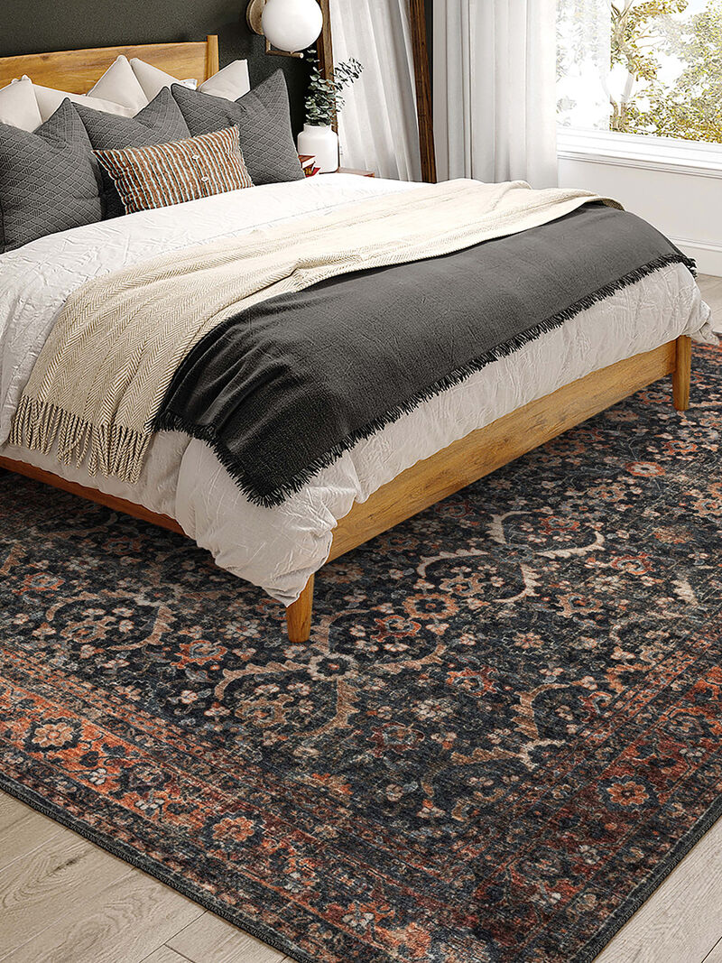 Jericho JC1 Charcoal 10' x 14' Rug