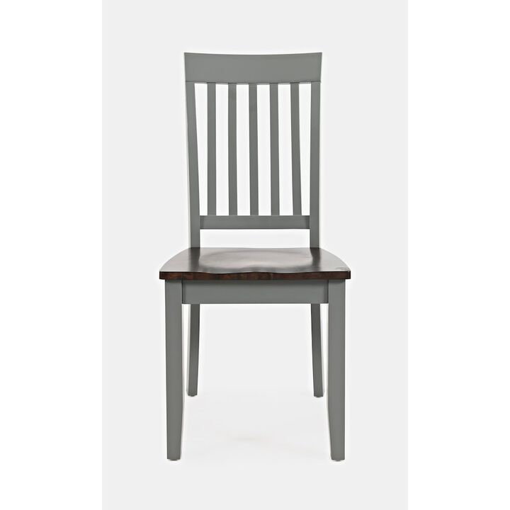 Jofran Decatur Lane Farmhouse Solid Wood Dining Chair (Set of 2)