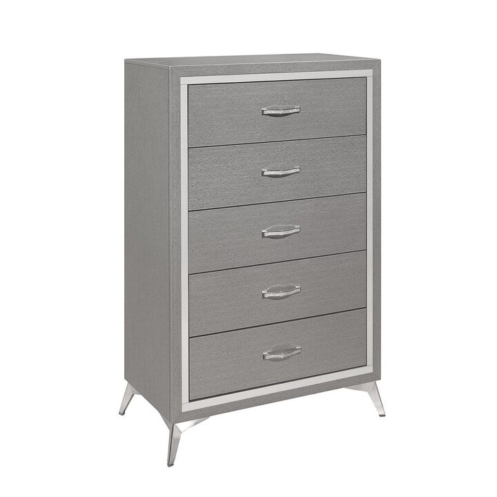 New Classic Furniture Huxley Chest-Gray