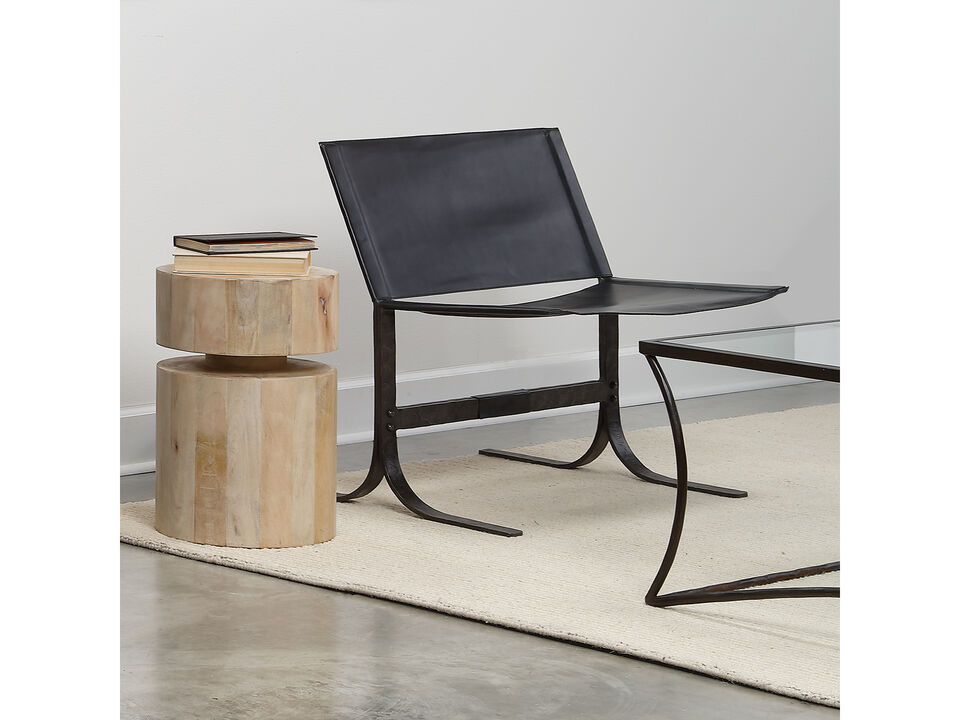 Alessa Sling Chair, Black