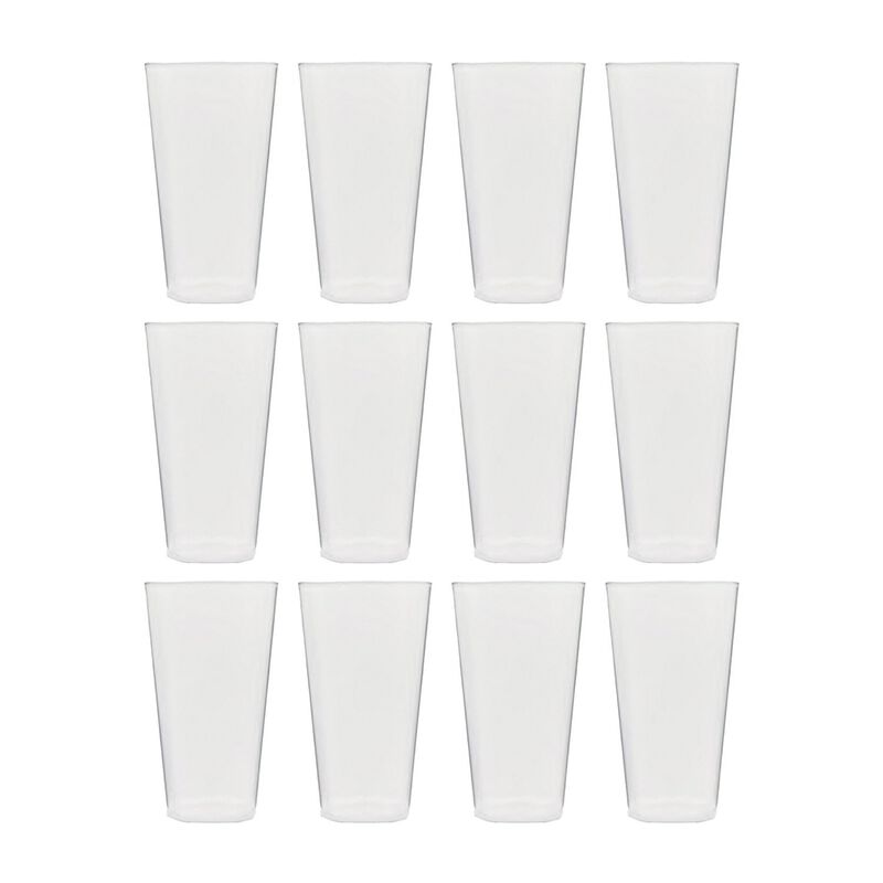 Polycarbonate Drinkware dia.3" h:4.75" 10 oz. Round Clear Polycarbonate Tumbler (Set of 12)