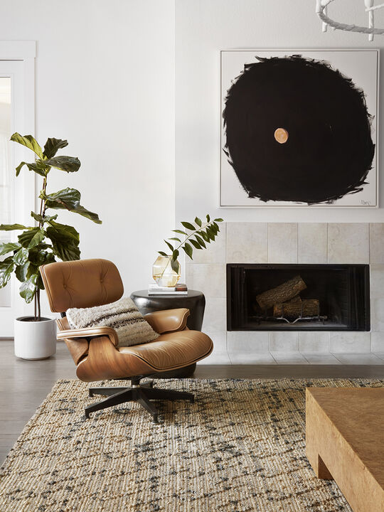 Beacon BU01 Charcoal 18" x 18" Sample Rug