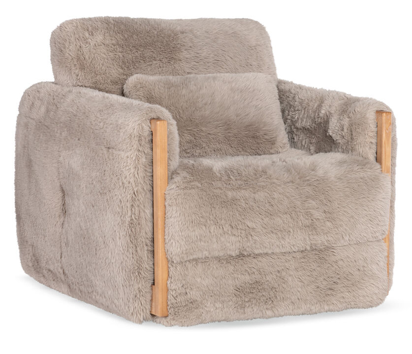 Meridian Upholstered Swivel Chair