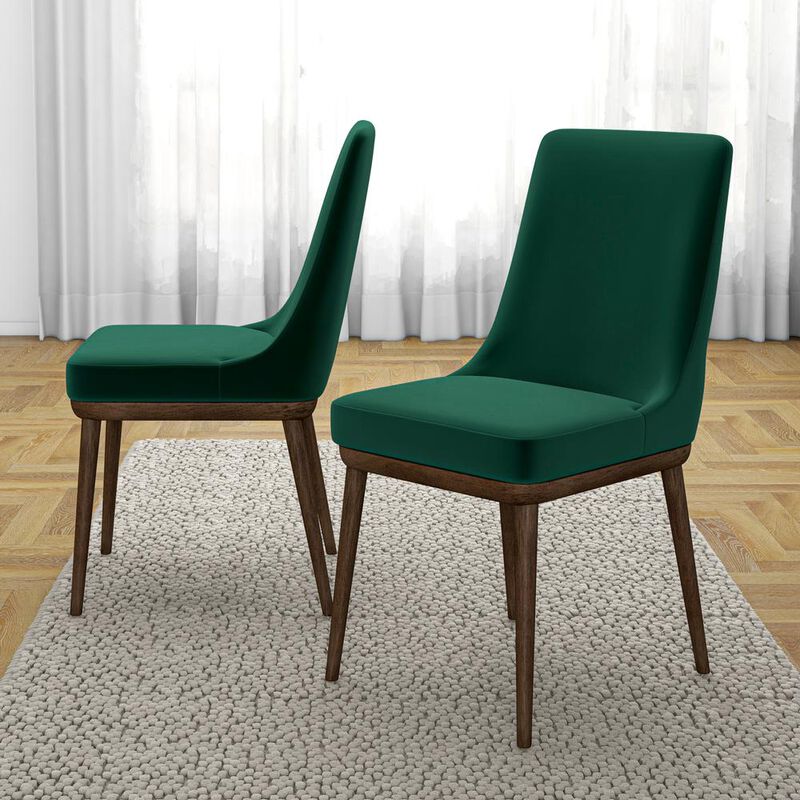 Ashcroft Furniture Co Kate Mid-Century Modern Dining Chair (Set of 2)