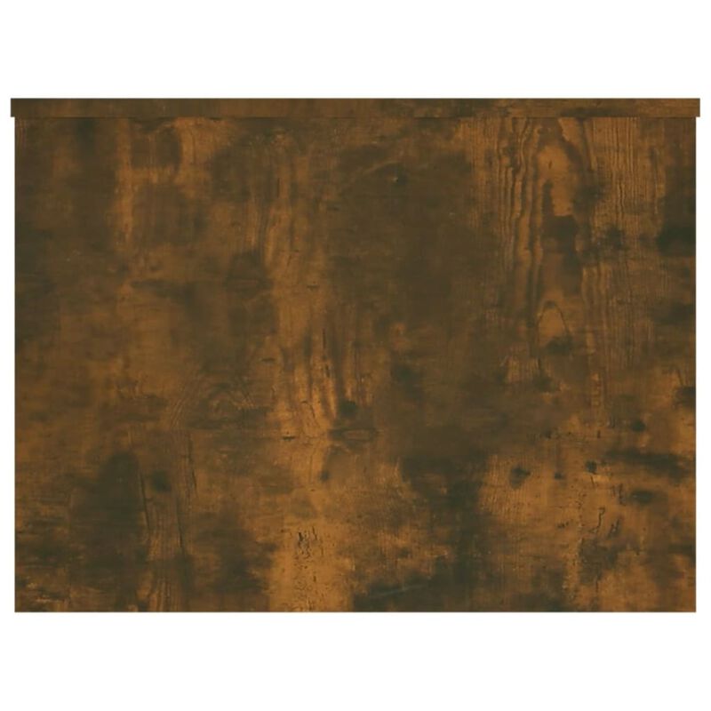 vidaXL Coffee Table Smoked Oak 31.5"x21.9"x16.3" Engineered Wood