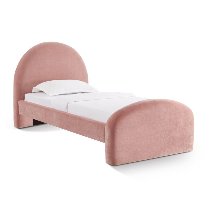 Moon Boucle Twin Bed