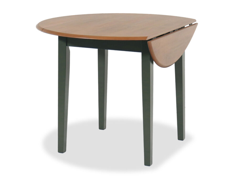Gesthaven Green Drop Leaf Dining Table