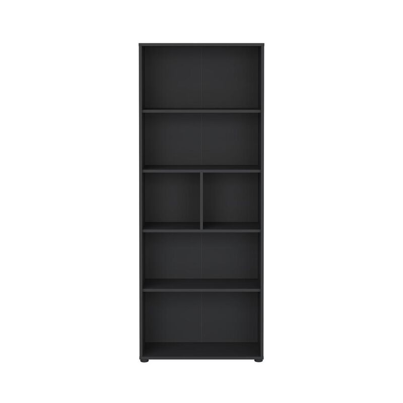 Tvilum Sign 6 Shelf Boockase, Home Office Storage, Matte Grey