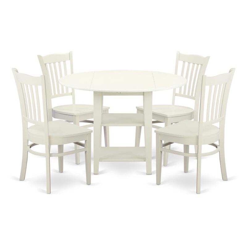 Dining Room Set Linen White