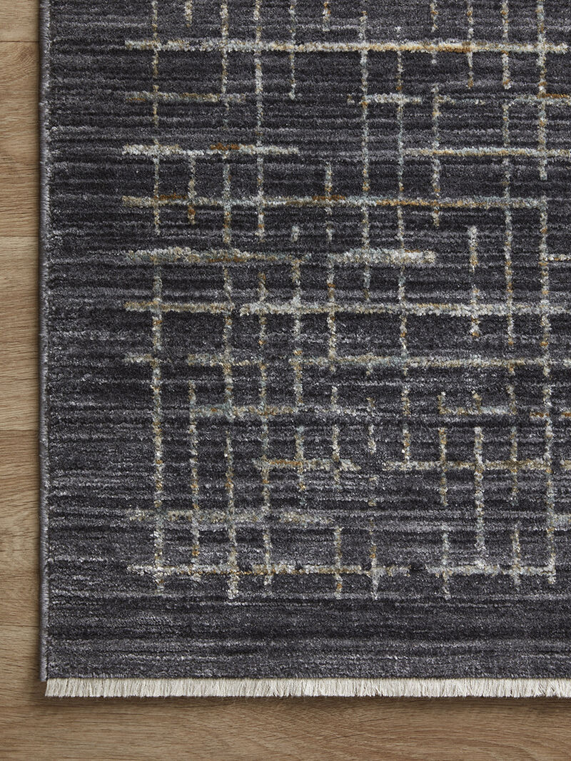 Soho SOH01 Onyx/Silver 3'6" x 5'6" Rug