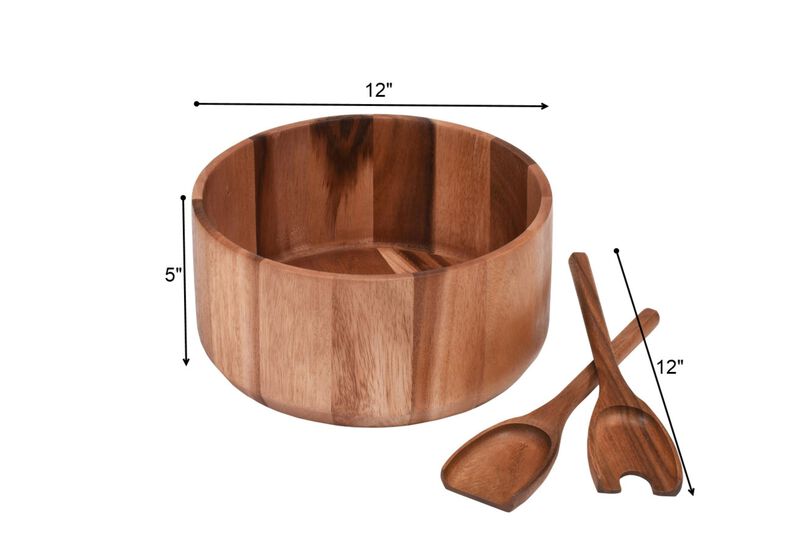 X-Large Salad Bowl with Servers