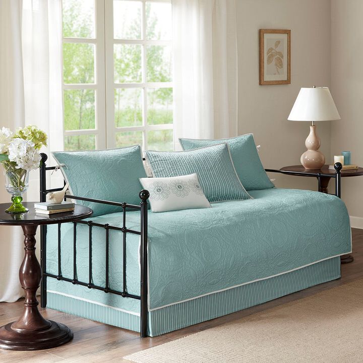 Gracie Mills Shirley 6-Piece Reversible Daybed Cover Set