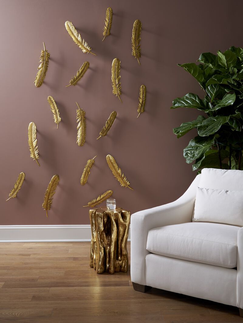 Feathers Large Wall Art Set of 2