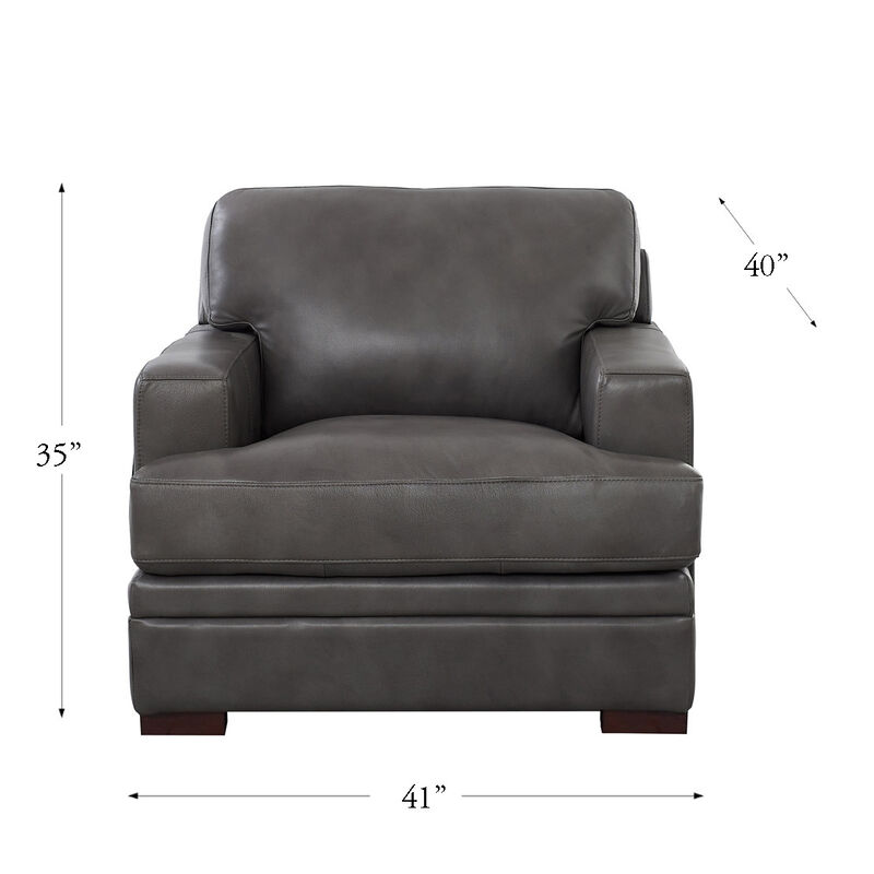 Georgia Top Grain Leather Chair
