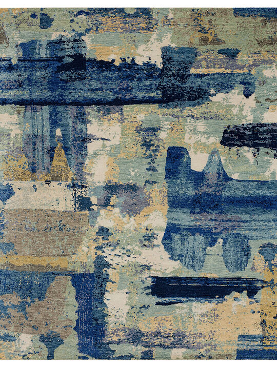 Depiction by Stacy Garcia Annora Blue 6' X 9' Rug