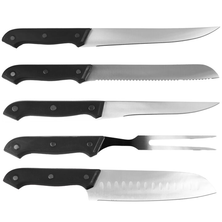 Cutlery Set with Jumbo Cutting Board - 16 pc. Set