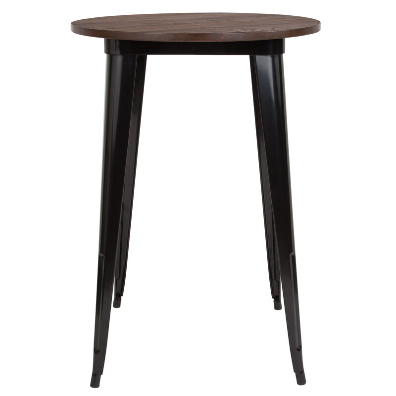 Metal/Wood Colorful Restaurant Tables