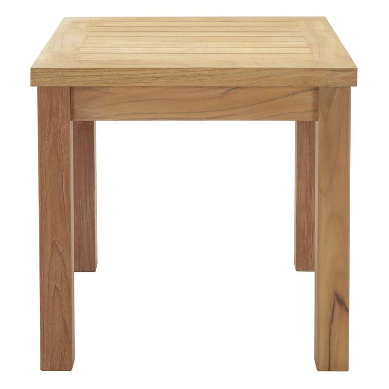 Modway Marina Outdoor Patio Teak Side Table