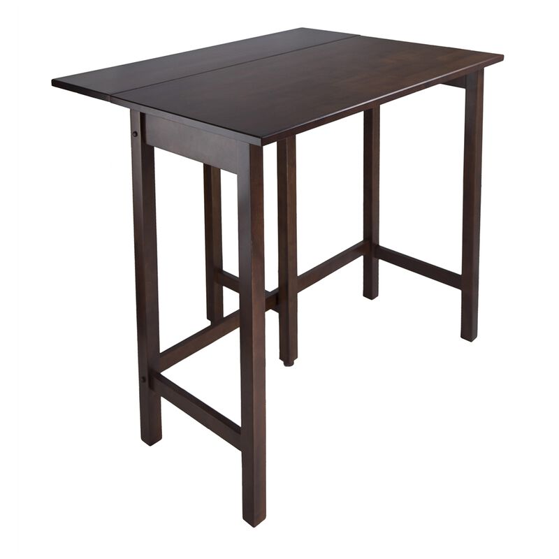 Winsome Wood Lynnwood Drop Leaf High Table