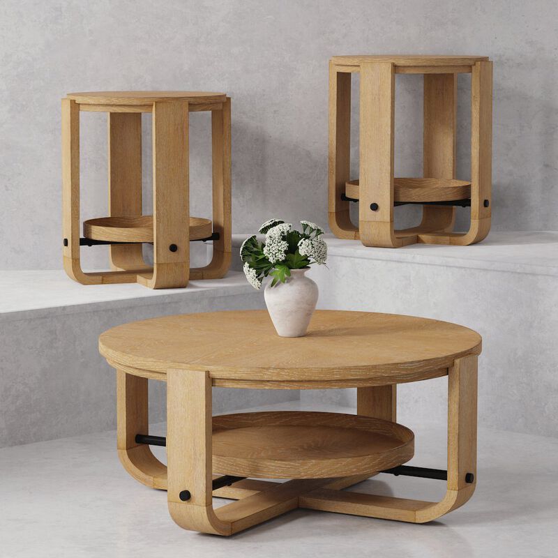 Parker House Furniture Parker House Escape 3 Piece Occasional Table Set