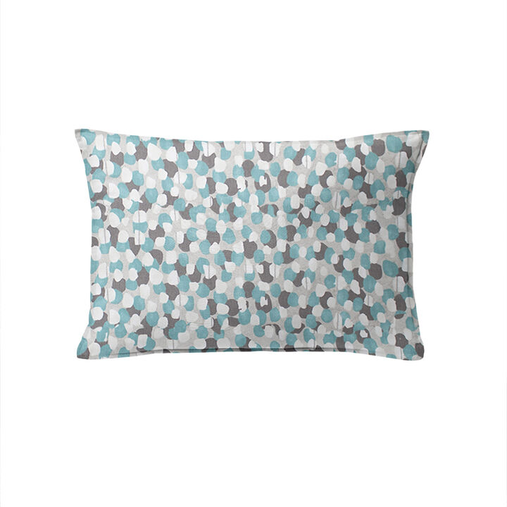 6ix Tailors Fine Linens Keller Teal Decorative Throw Pillows