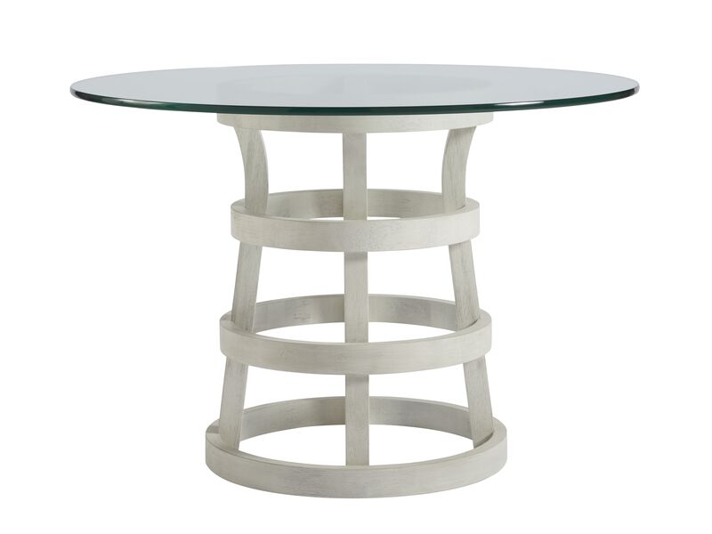 Round Glass Table 44"