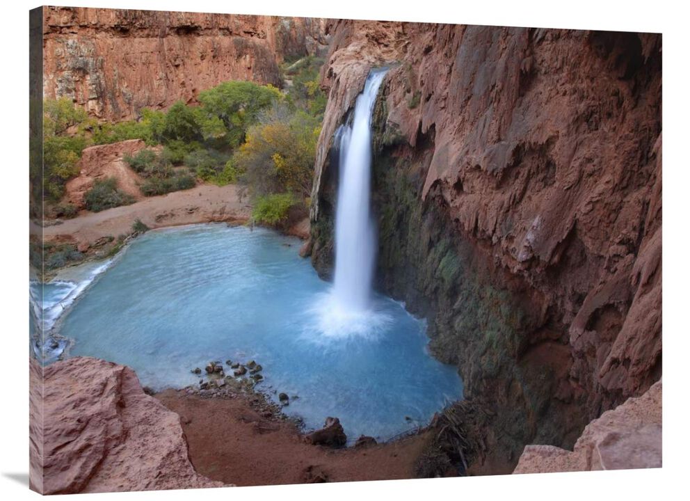 Havasu Falls, Grand Canyon, Arizona-Canvas Art-40x30