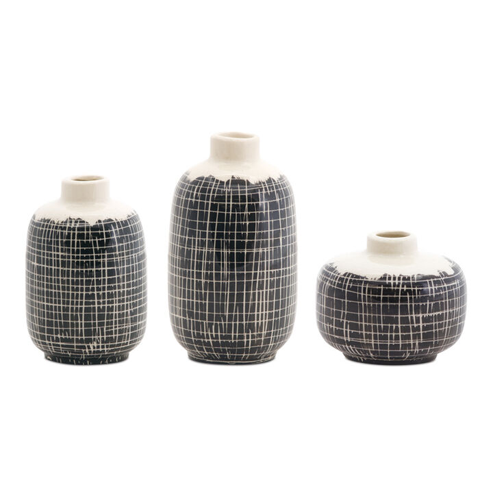 Mini Vase (Set of 6) – Stylish Decorative Vases for Floral Arrangements and Home Decor