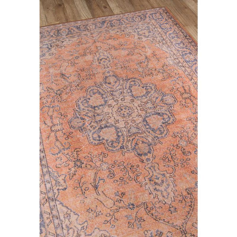 Momeni Traditional Rectangle Area Rug, Copper, 3' X 5'
