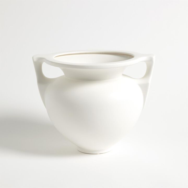 Grecian Amphora White