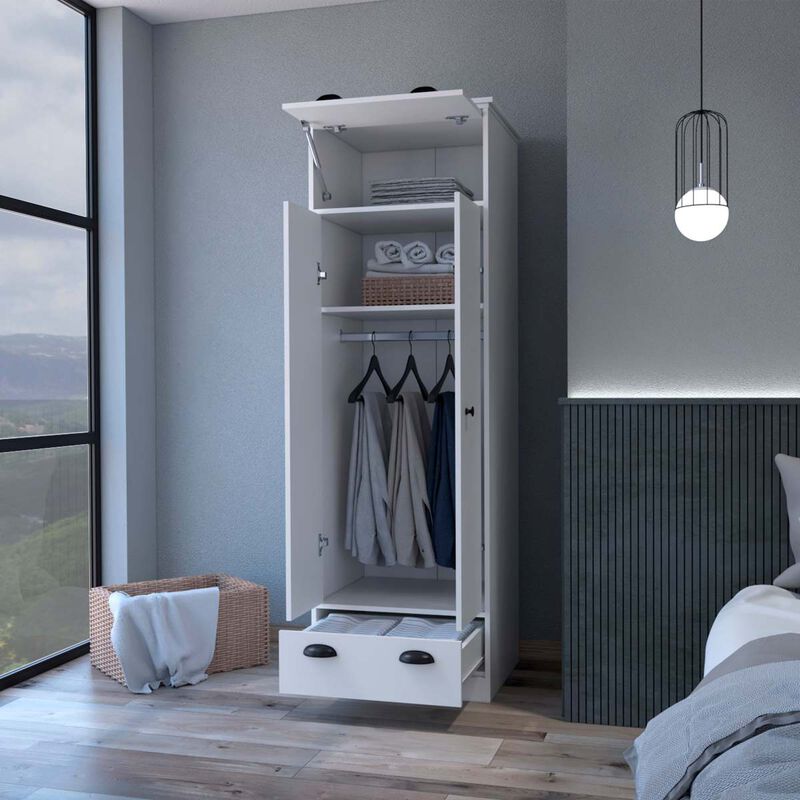 Lakewood Double Door And 1-Drawer Armoire