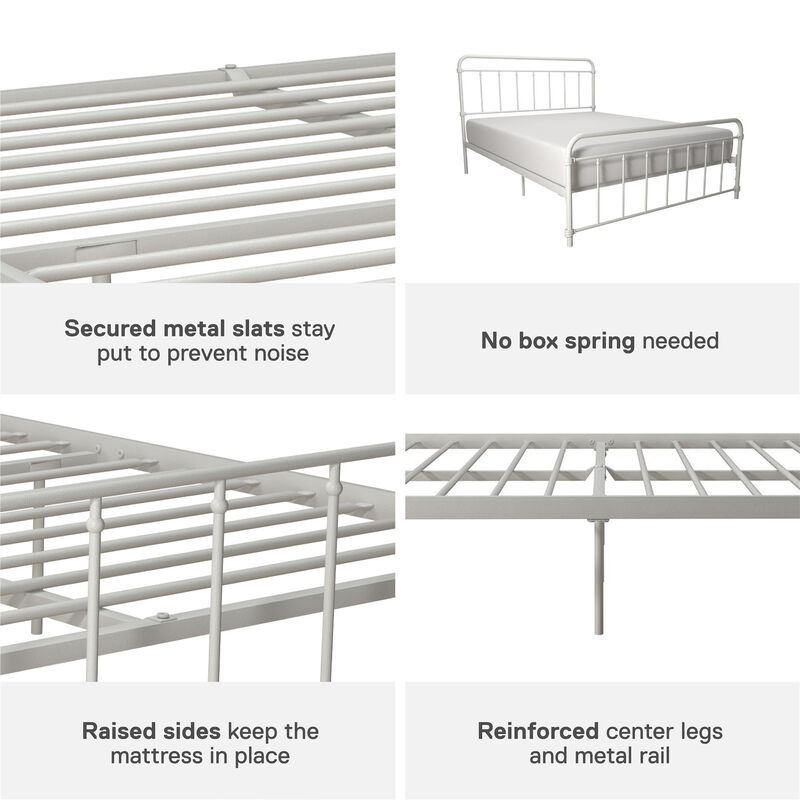 Wyn Metal Black Bed