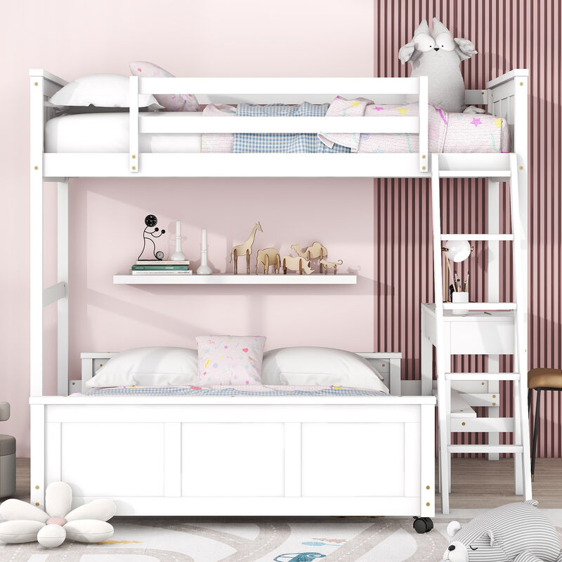 Merax Bunk Bed with Desk