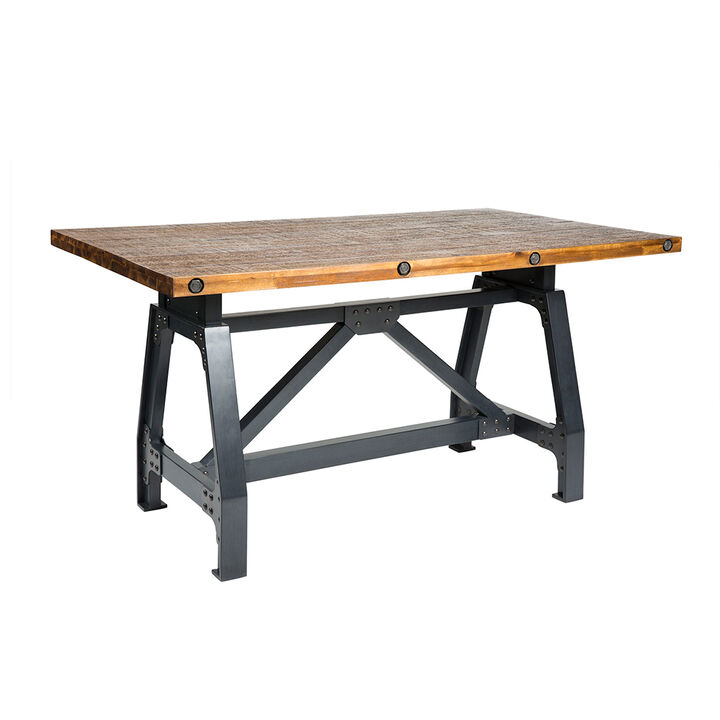 Gracie Mills Milton Harmony Extendable Dining/Gathering Table