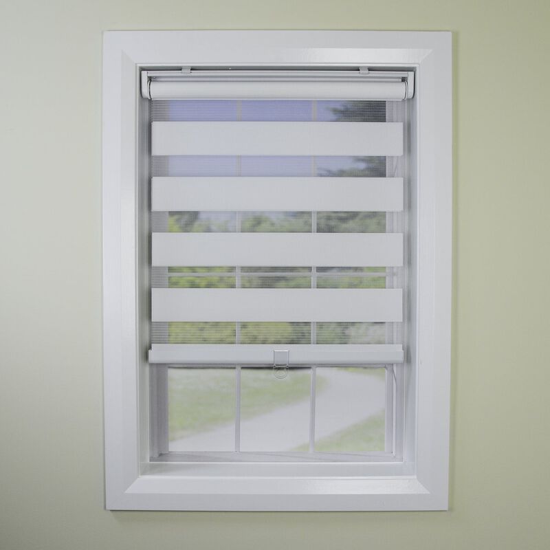 Slimline Cordless Alternate Shade Window Blind, 27" x 72"