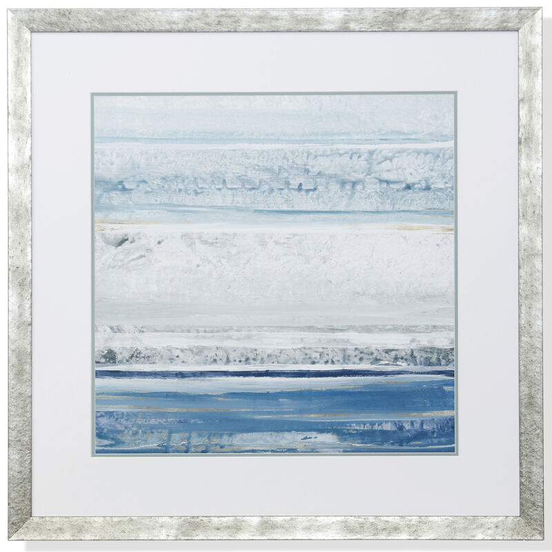 FRAMED PRINT UNDER GLASS