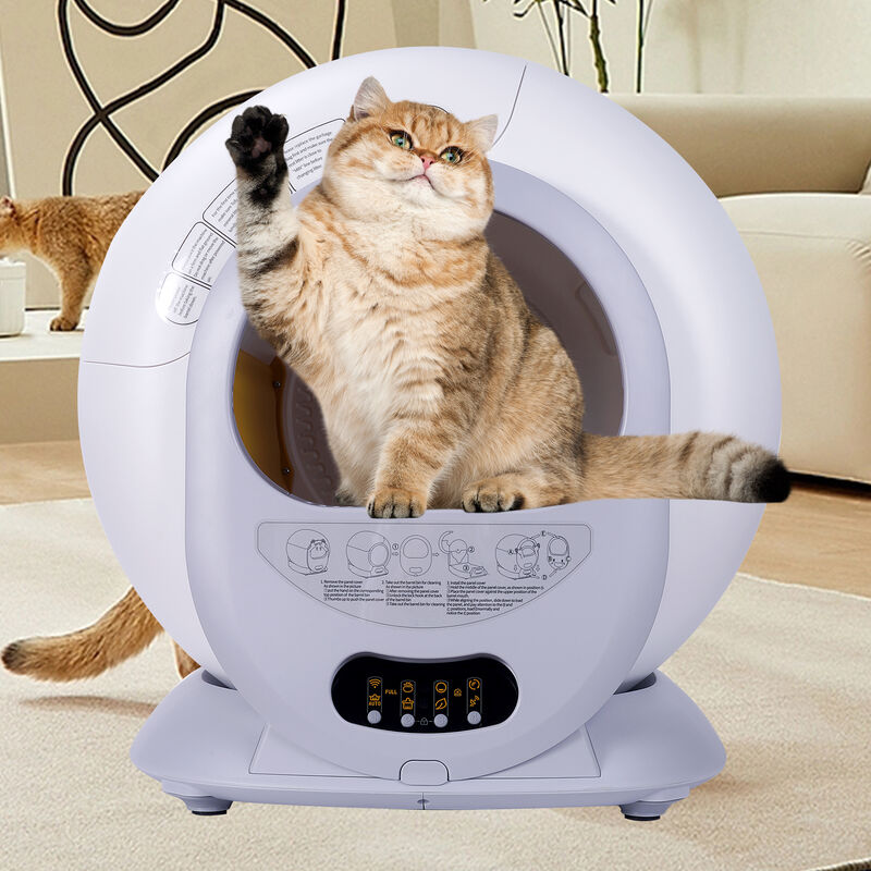 Streamdale Smart Scoop: Auto-Cleaning Cat Litter Box with Odor Removal