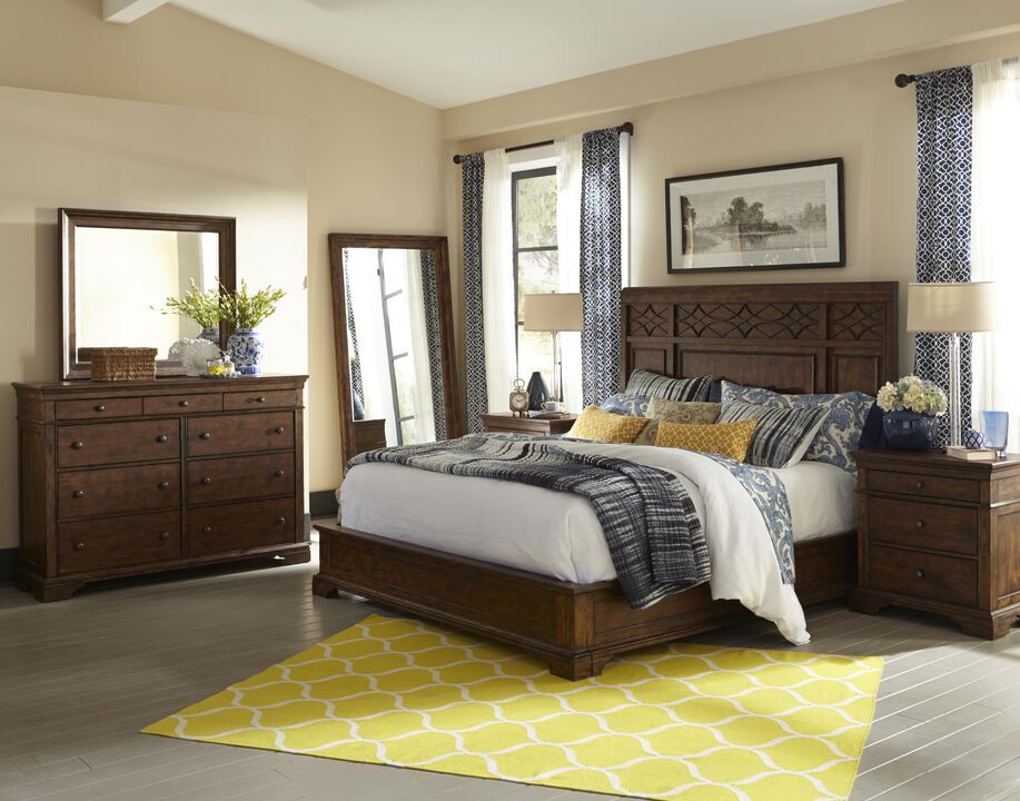 Trisha Yearwood Home Katie Queen Panel Bed