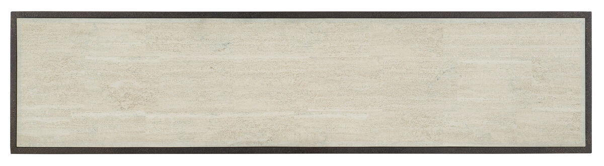 Marble & Metal Console Table