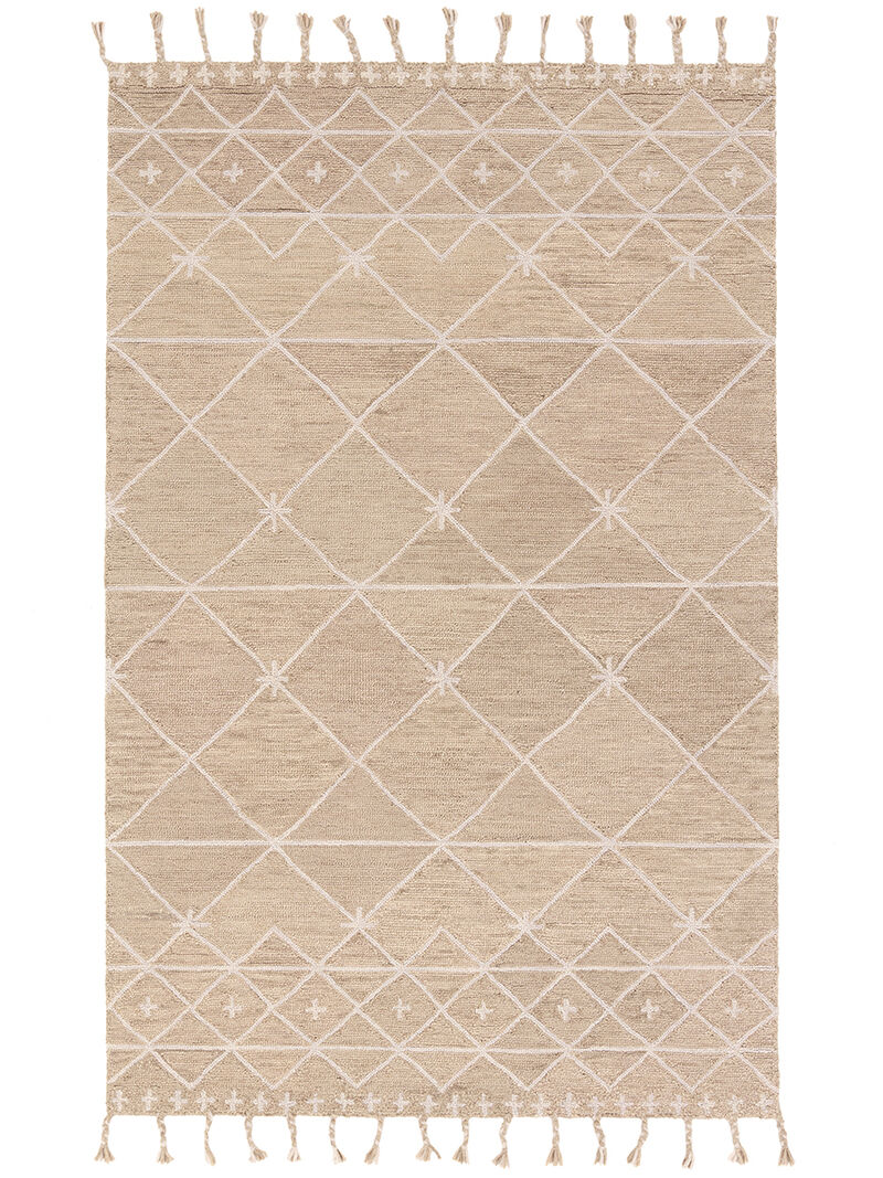 Vera By Nikki Chu Rhea Tan/Taupe 5' x 8' Rug